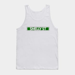 Smelly St Street Sign Tank Top